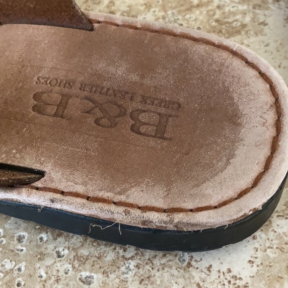 NOT FOR SALE B& B GREEK ?% LEATHER SHOES